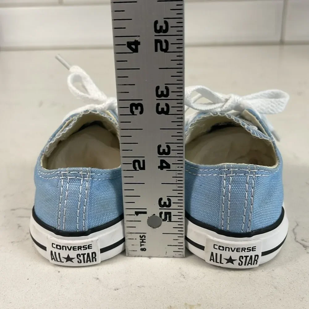 Converse Chuck Taylor All Star Lo Sneaker - Light Blue- Size 5